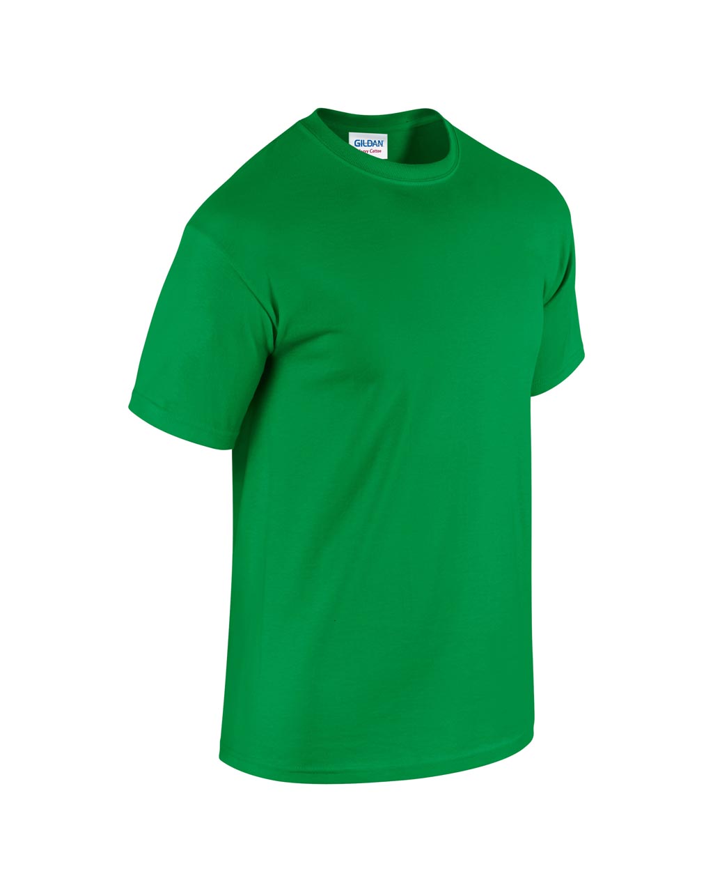 Gildan 5000 Irish Green póló (100% pamut, zöld)