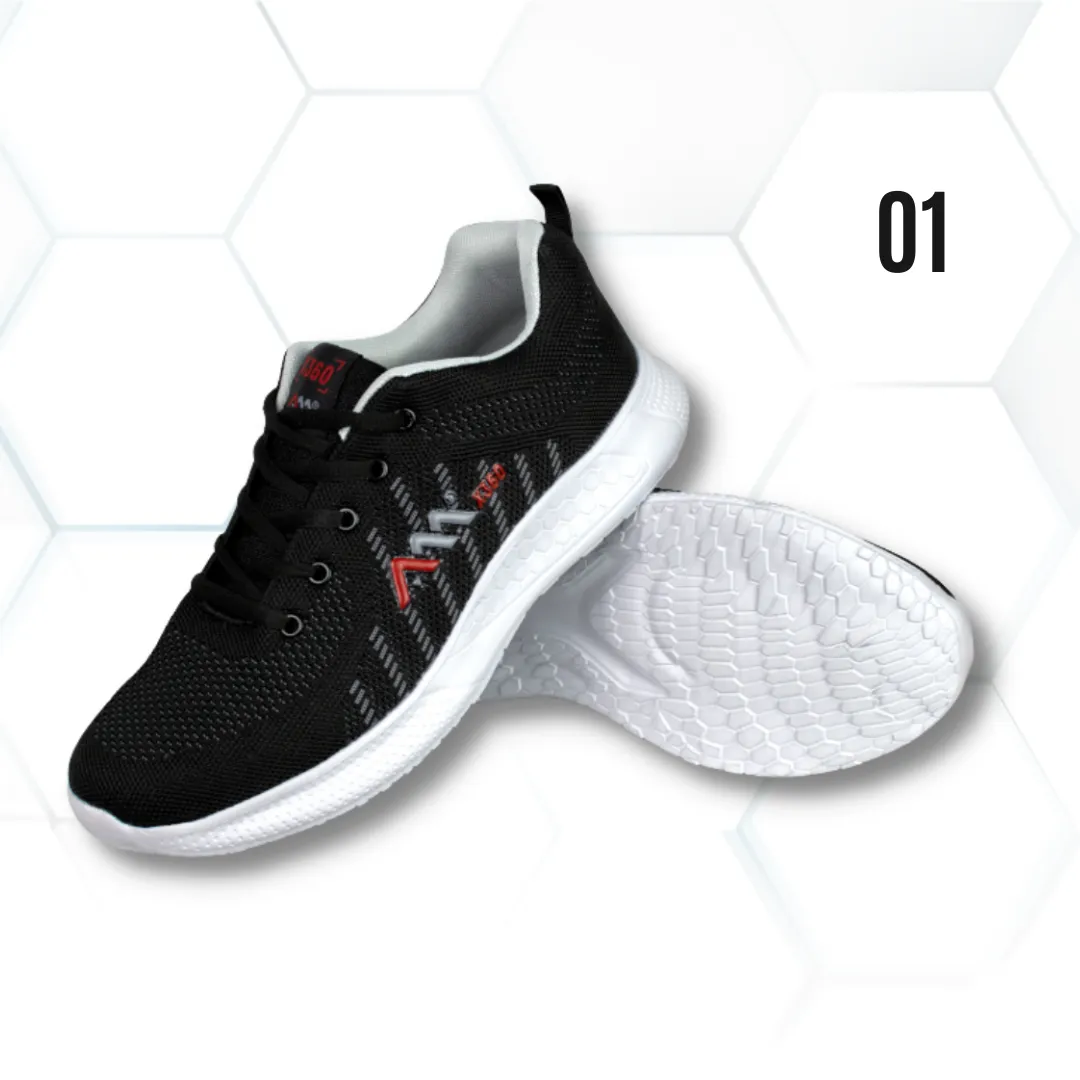 X360 Black Szabadidős könnyű sportcipő (D312)