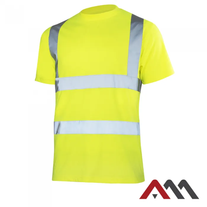 T-shirt Ref Yellow - Jól Láthatósági rovid újjú póló (D215)